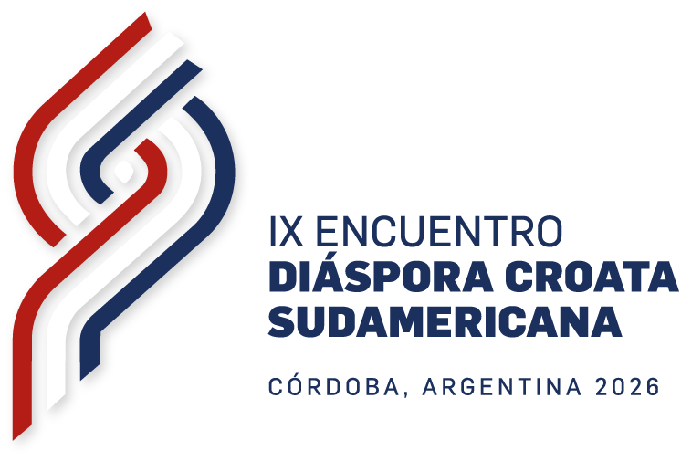 Logotipo do 9º Encontro da Diáspora Croata Sul-Americana