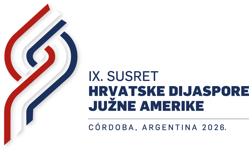 Logotip 9. susreta hrvatske dijaspore Južne Amerike